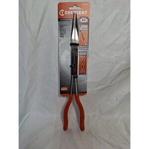 Crescent 13" Double Jointed Long Nose Pliers PSX200C-06, Straight Head.
